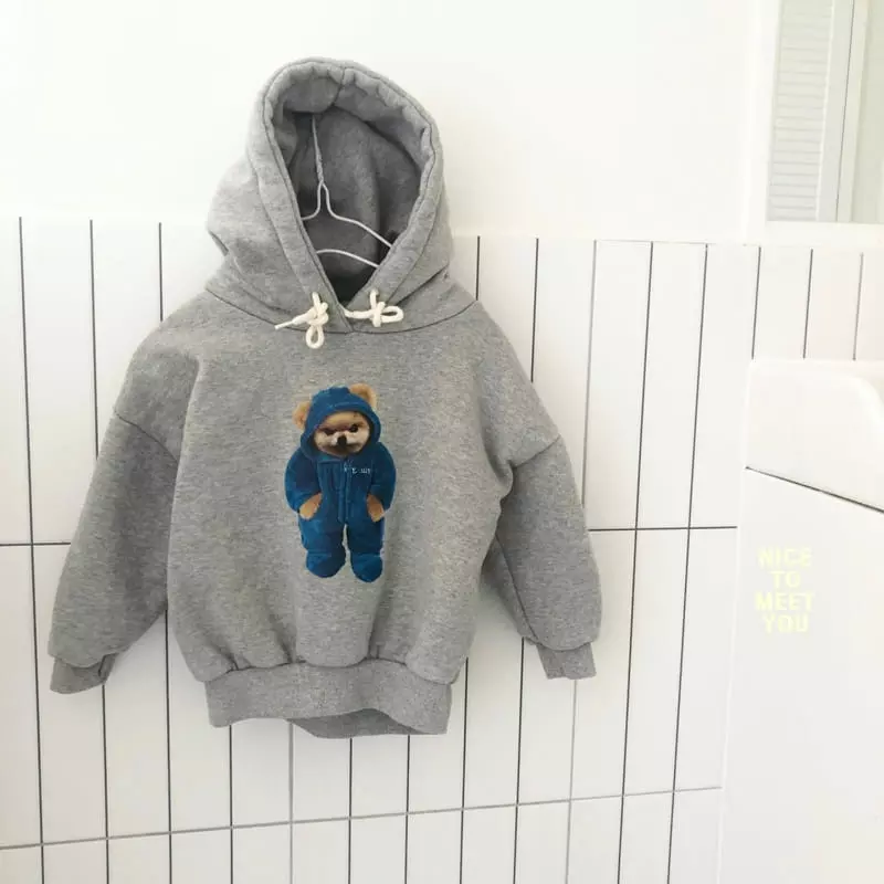 Nice To Meet You - Korean Children Fashion - #prettylittlegirls - Angry Hoody - 5