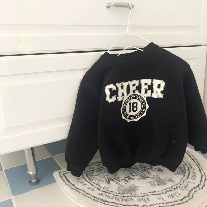 Nice To Meet You - Korean Children Fashion - #minifashionista - Cheer Up Sweatshirt - 4