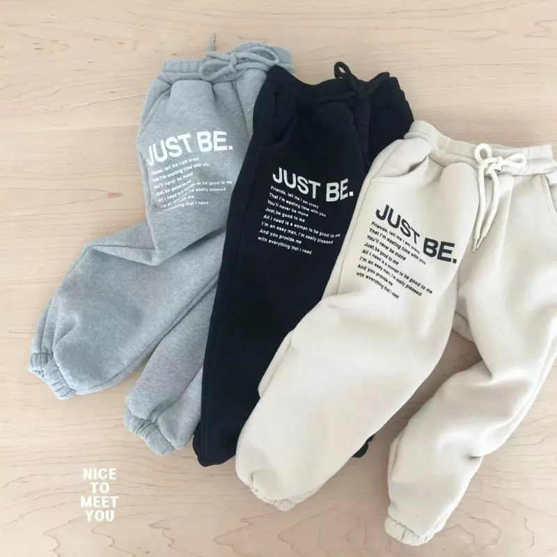 Nice To Meet You - Korean Children Fashion - #stylishchildhood - Just Pants - 9