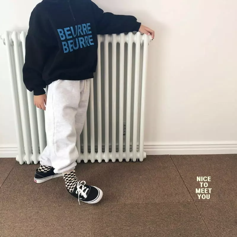 Nice To Meet You - Korean Children Fashion - #todddlerfashion - Butter Collar Sweatshirt - 9