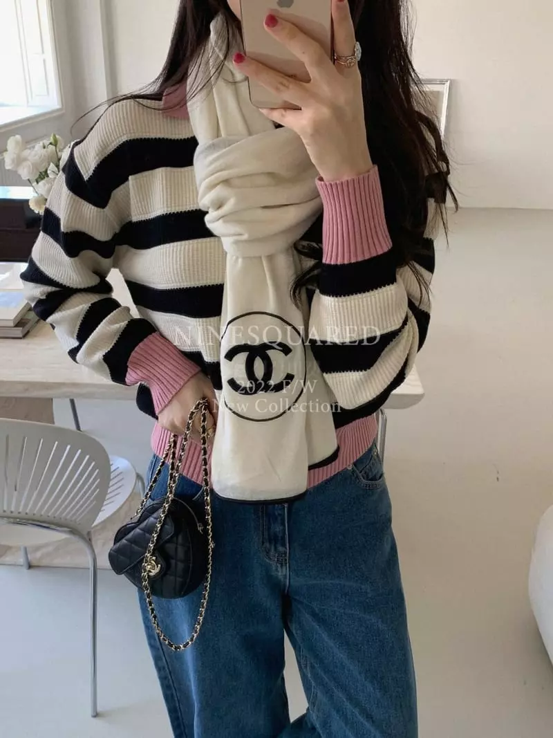 Ninesquared - Korean Women Fashion - #momslook - Andy Whole Knit Tee - 5