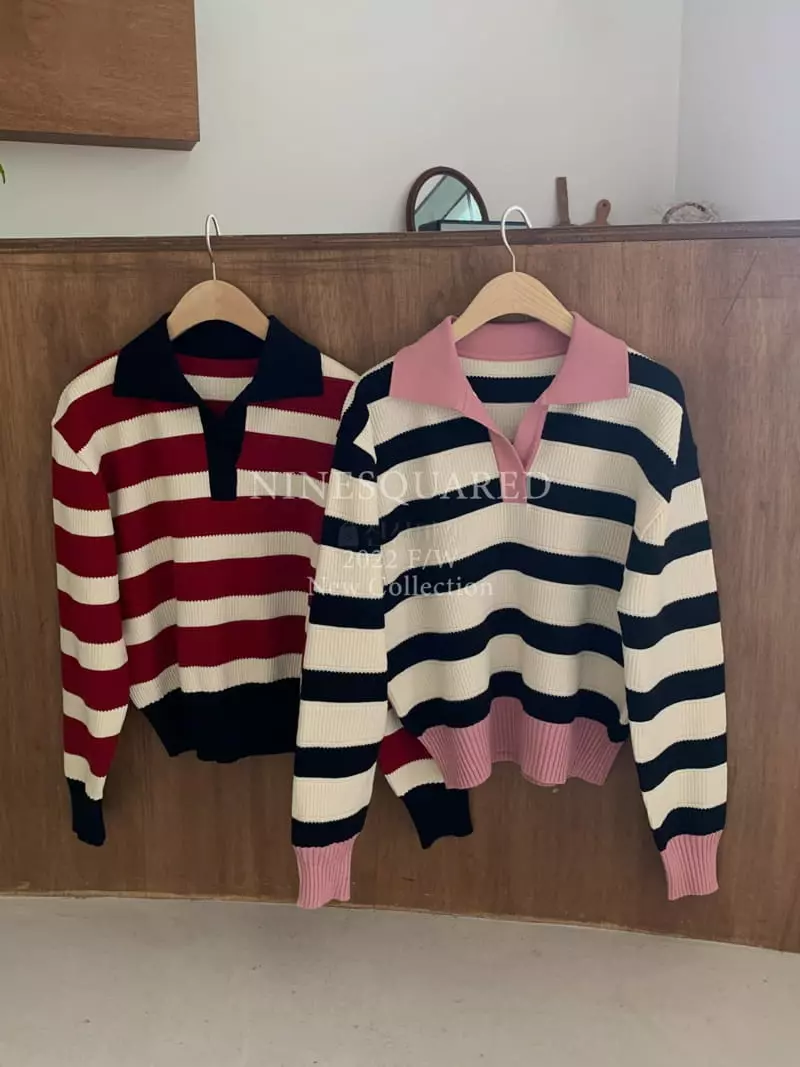 Ninesquared - Korean Women Fashion - #momslook - Andy Whole Knit Tee - 7