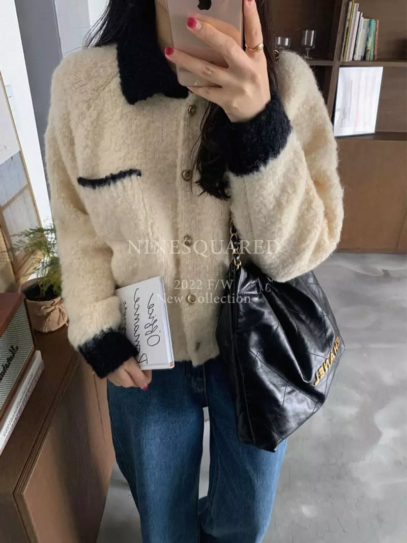 Ninesquared - Korean Women Fashion - #momslook - Sio Knit Tee - 7