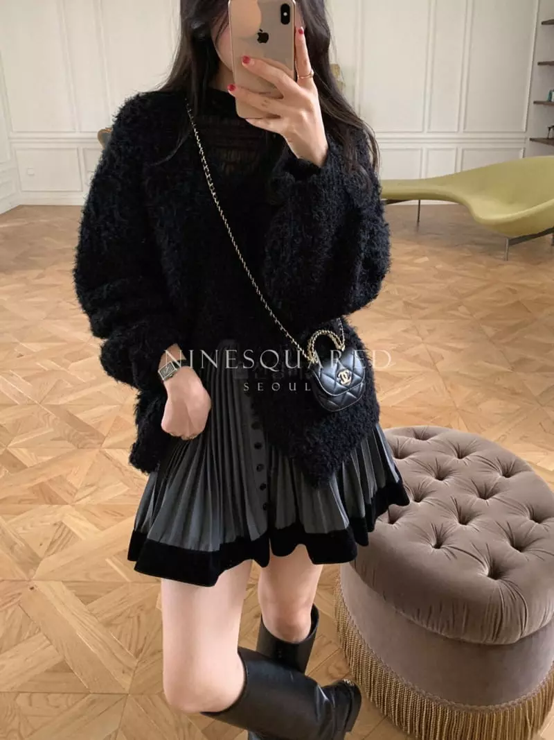 Ninesquared - Korean Women Fashion - #momslook - Bliang Knit Tee - 6