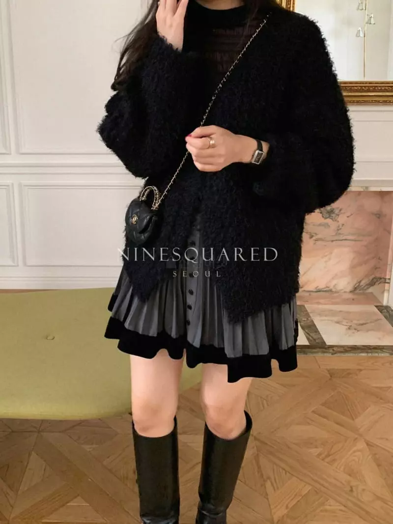Ninesquared - Korean Women Fashion - #momslook - Bliang Knit Tee - 8