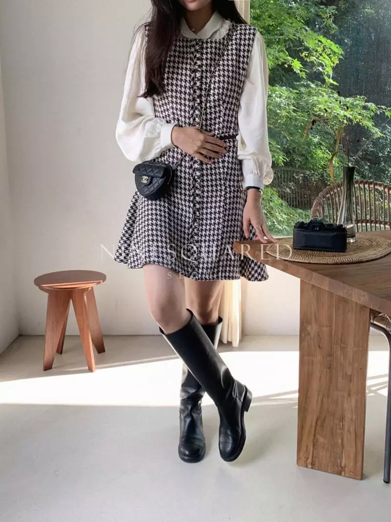 Ninesquared - Korean Women Fashion - #momslook - Mio U One-piece - 11
