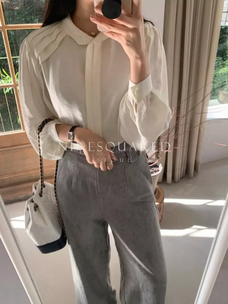 Ninesquared - Korean Women Fashion - #momslook - Mirhi Blouse - 11