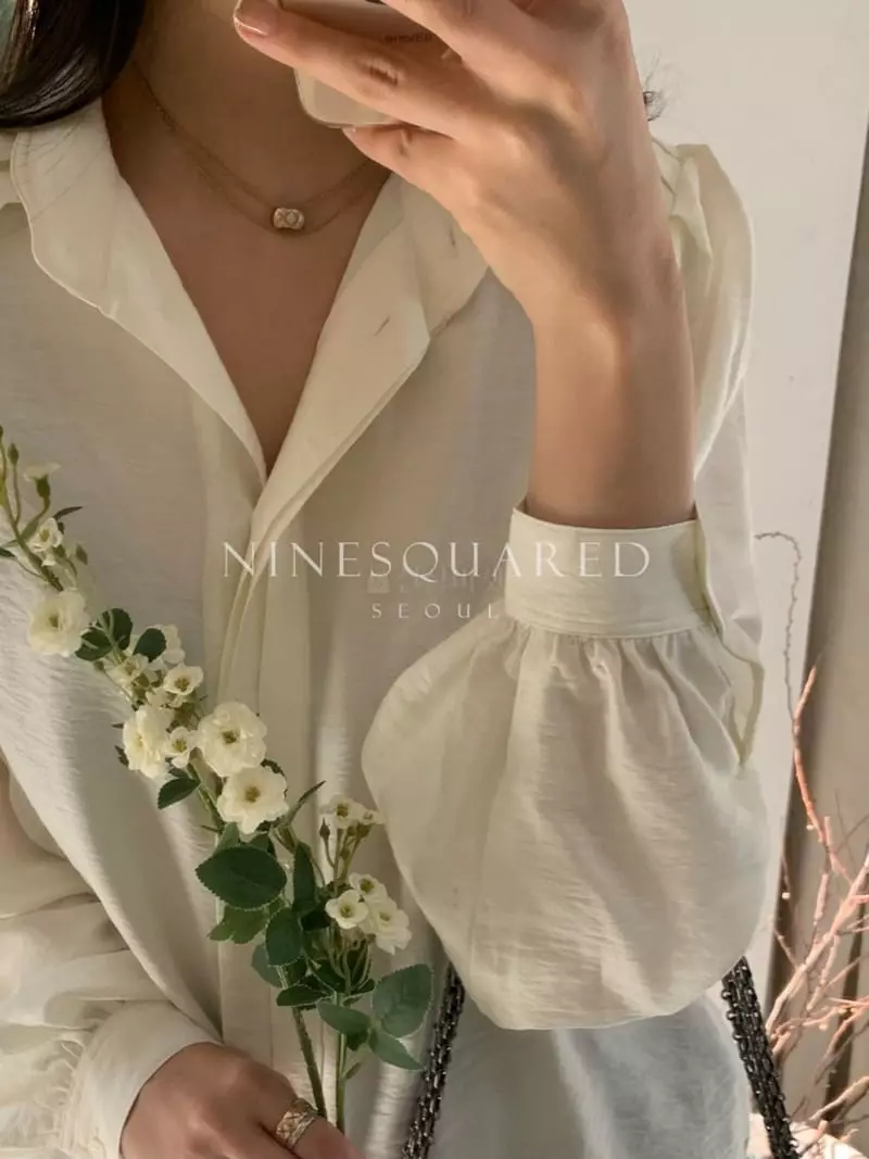 Ninesquared - Korean Women Fashion - #momslook - Mirhi Blouse - 12