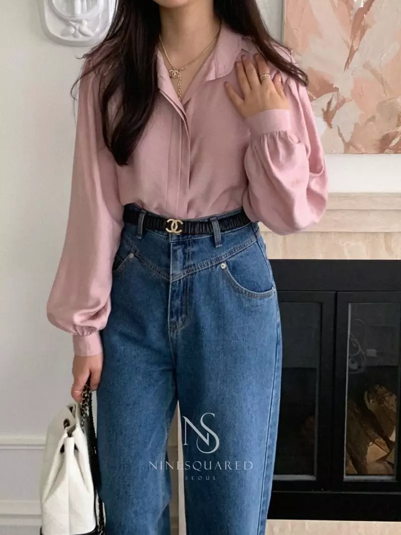 Ninesquared - Korean Women Fashion - #momslook - Mirhi Blouse - 6
