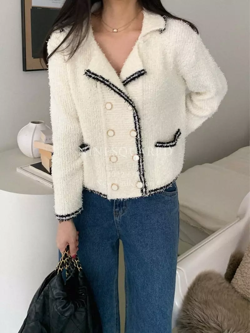 Ninesquared - Korean Women Fashion - #momslook - Major Knit Tee - 10