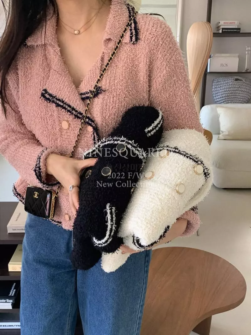 Ninesquared - Korean Women Fashion - #momslook - Major Knit Tee - 5