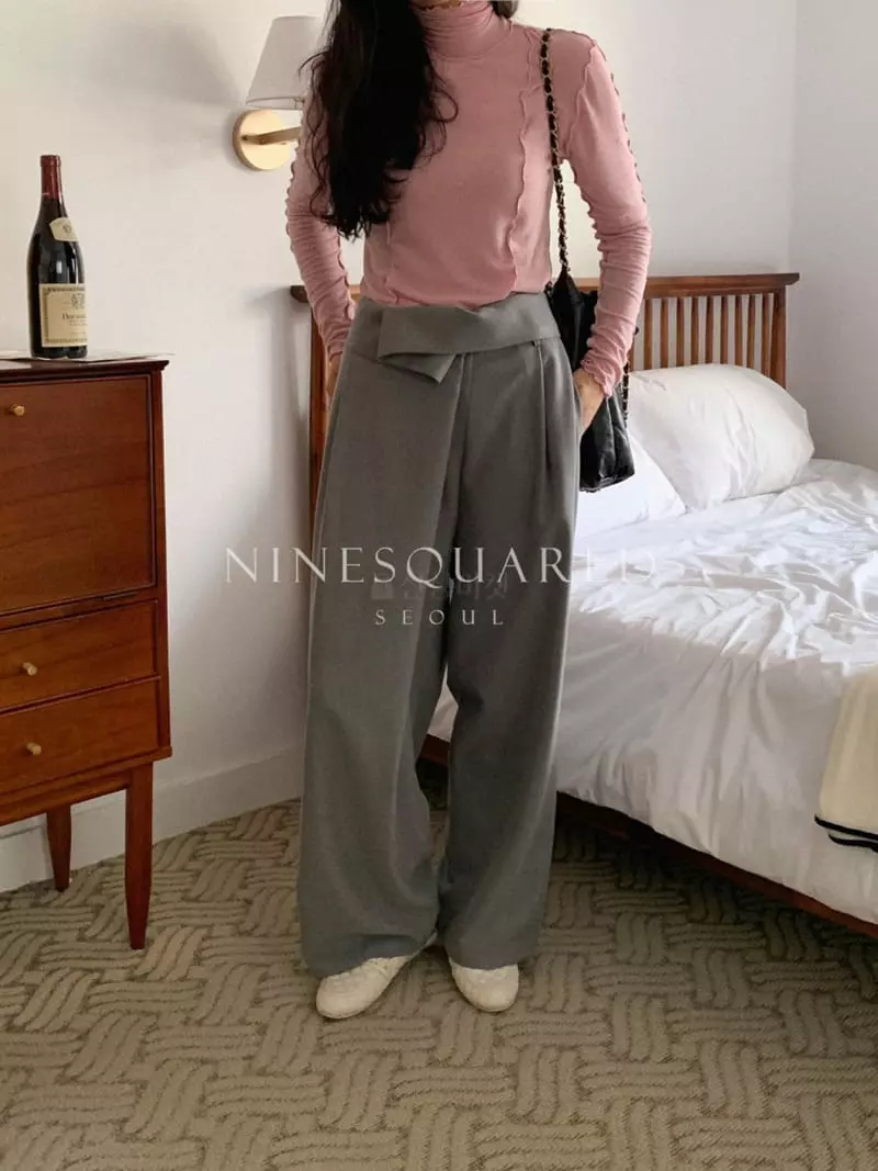 Ninesquared - Korean Women Fashion - #momslook - Musk Pants - 2