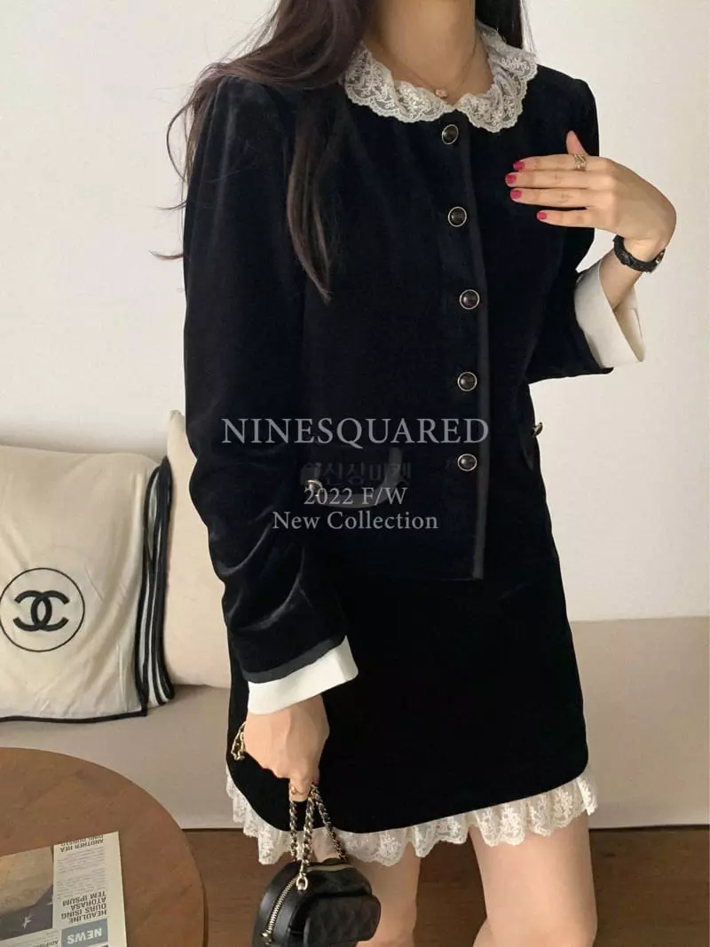 Ninesquared - Korean Women Fashion - #momslook - Madelline Jacket