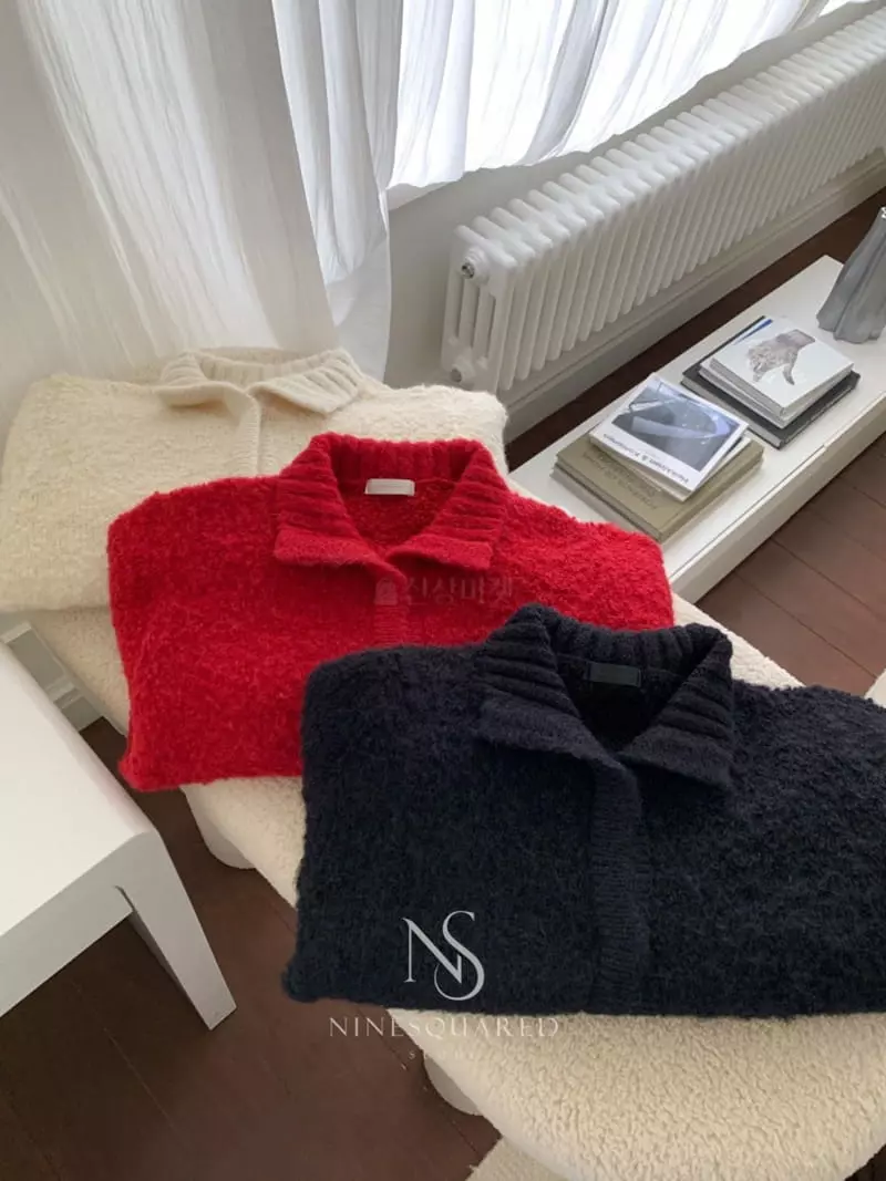 Ninesquared - Korean Women Fashion - #momslook - Magnet Knit Tee - 4
