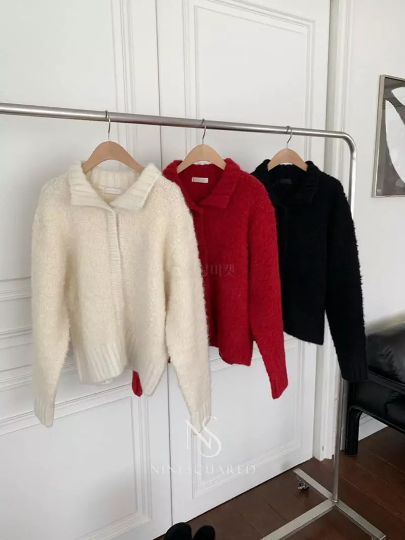 Ninesquared - Korean Women Fashion - #momslook - Magnet Knit Tee - 5