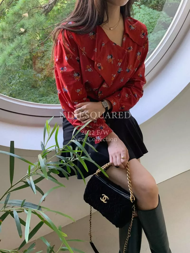 Ninesquared - Korean Women Fashion - #momslook - Lusid Blouse
