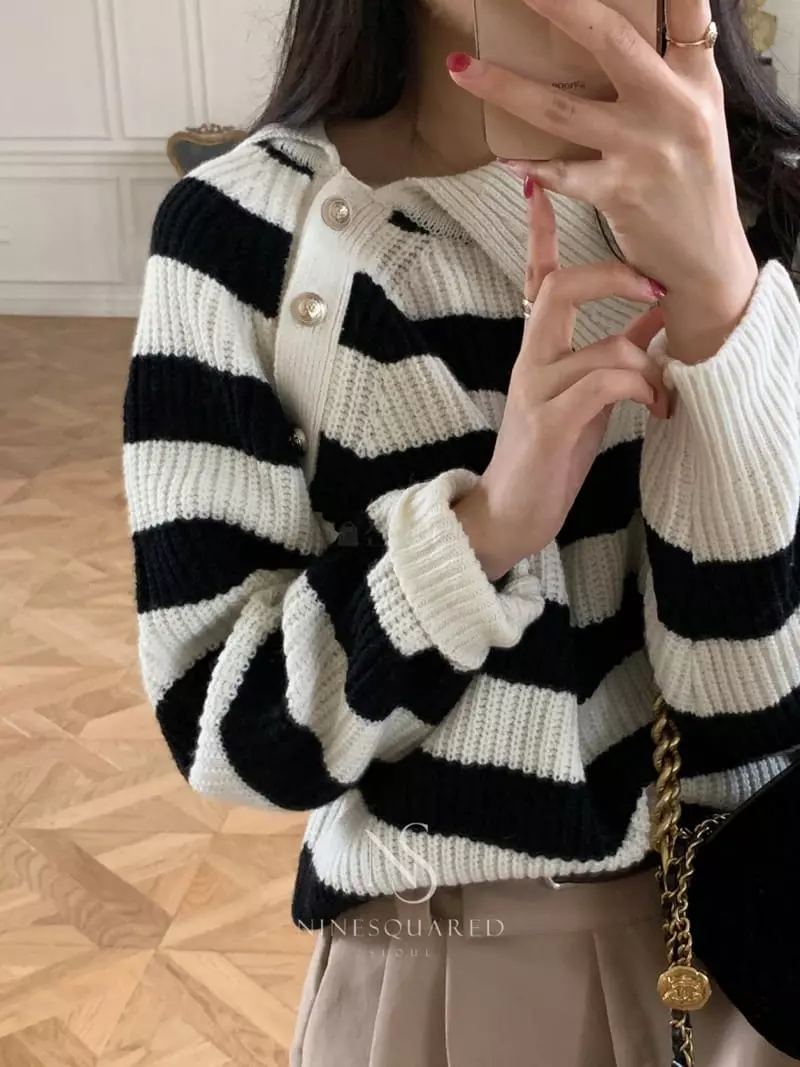 Ninesquared - Korean Women Fashion - #momslook - Loud Knit Tee