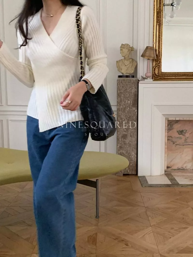 Ninesquared - Korean Women Fashion - #momslook - Creed Knit Tee - 10