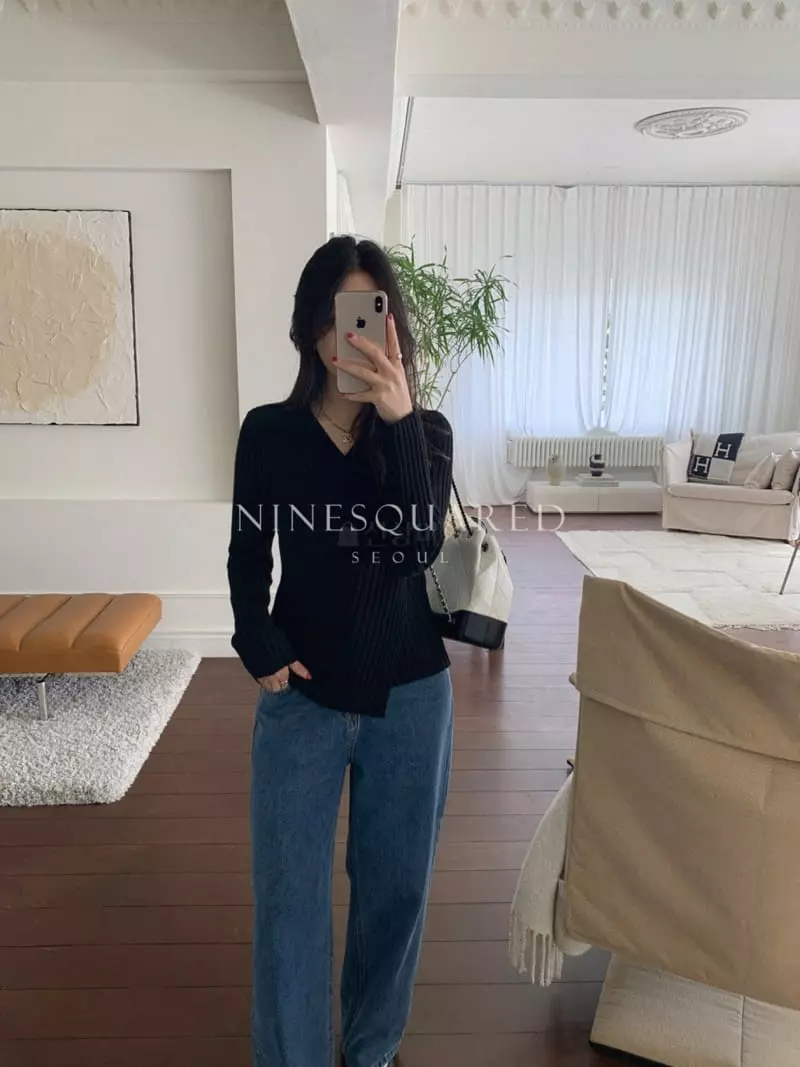 Ninesquared - Korean Women Fashion - #momslook - Creed Knit Tee - 12