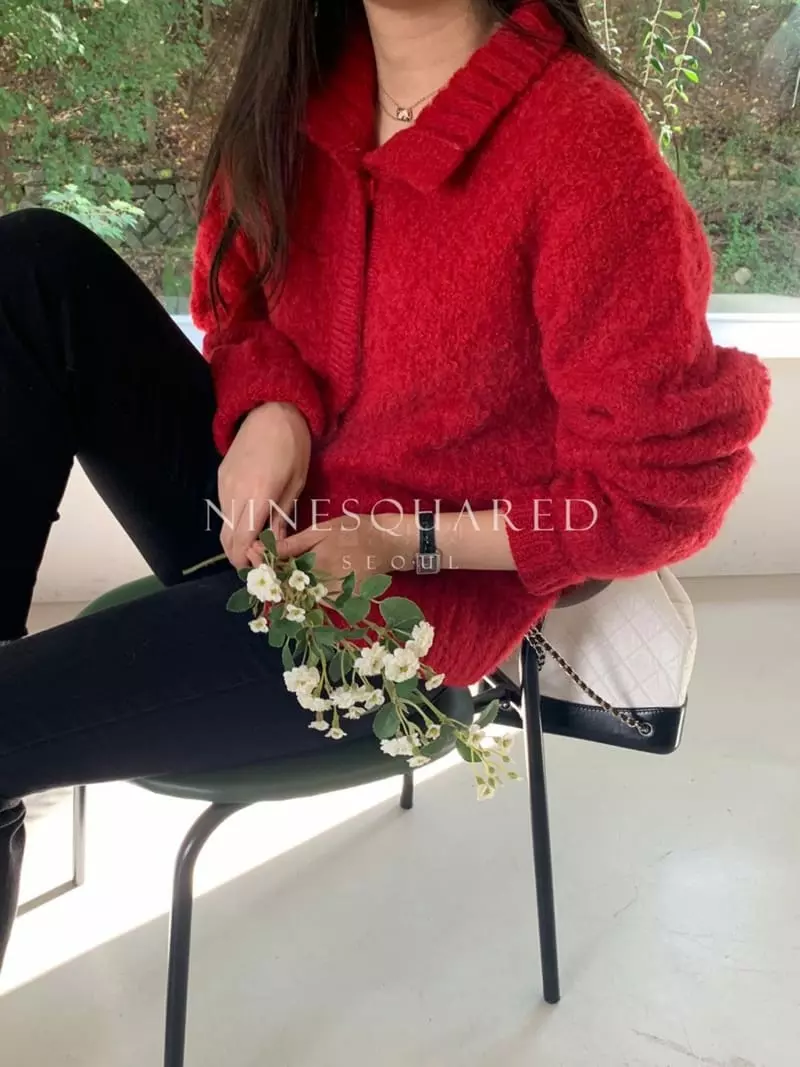 Ninesquared - Korean Women Fashion - #pursuepretty - Magnet Knit Tee - 9