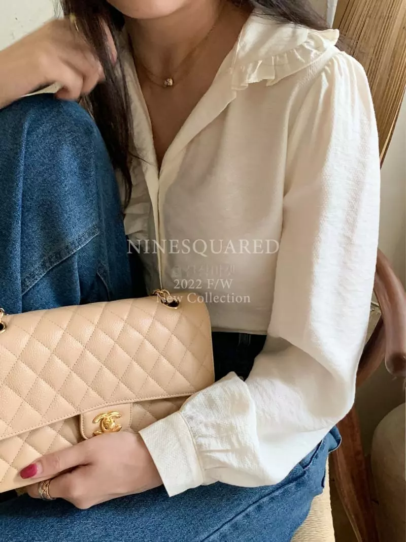Ninesquared - Korean Women Fashion - #vintagekidsstyle - Dreaming Blouse - 4