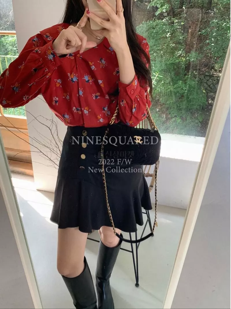 Ninesquared - Korean Women Fashion - #vintagekidsstyle - Trump Skirt - 4