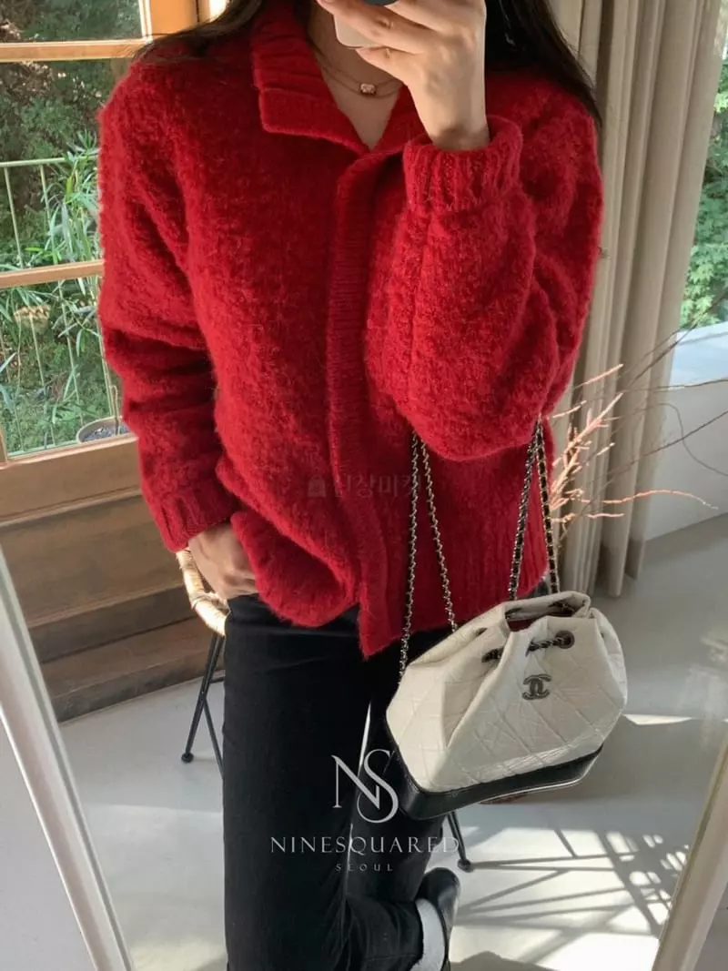 Ninesquared - Korean Women Fashion - #restrostyle - Magnet Knit Tee - 10