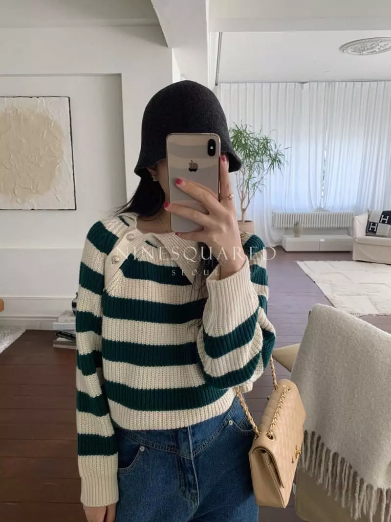 Ninesquared - Korean Women Fashion - #restrostyle - Loud Knit Tee - 6