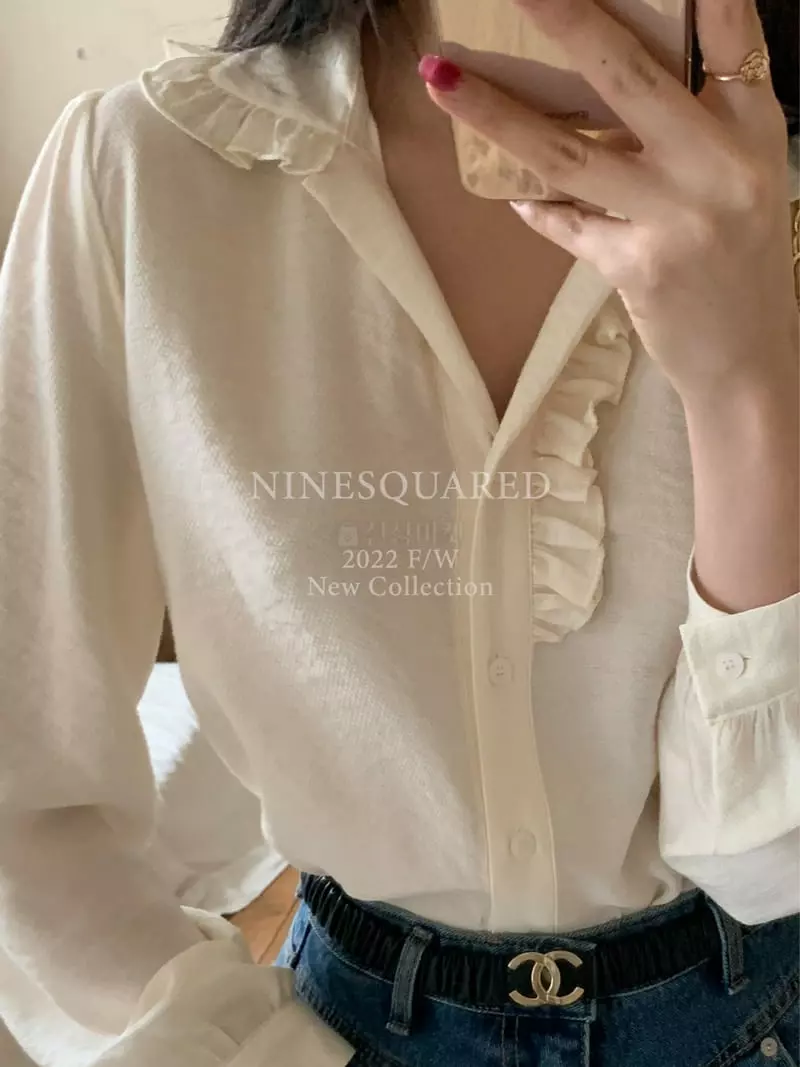 Ninesquared - Korean Women Fashion - #restrostyle - Dreaming Blouse - 5