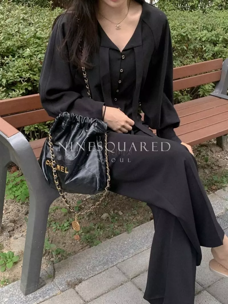 Ninesquared - Korean Women Fashion - #romanticstyle - Magarine Blouse - 10