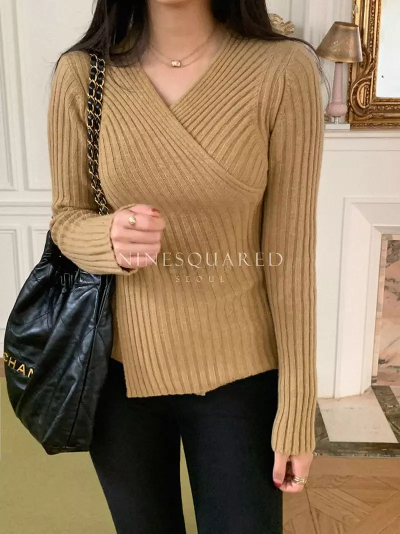 Ninesquared - Korean Women Fashion - #shopsmall - Creed Knit Tee - 5