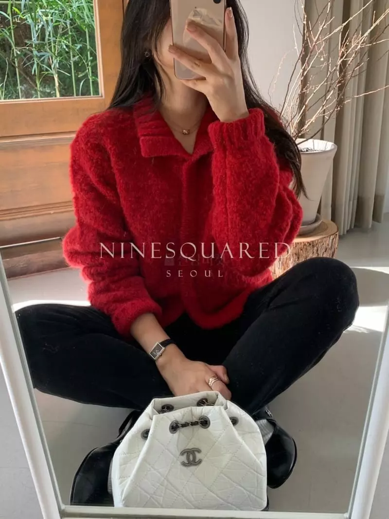 Ninesquared - Korean Women Fashion - #vintageinspired - Magnet Knit Tee - 7