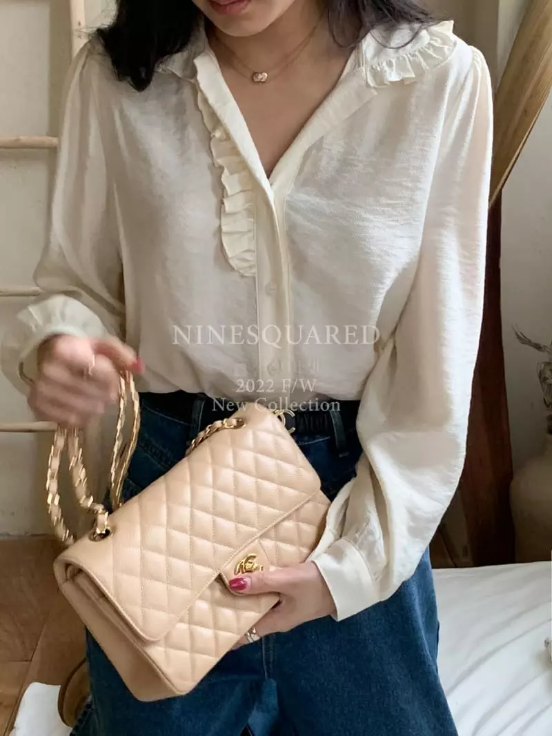 Ninesquared - Korean Women Fashion - #vintageinspired - Dreaming Blouse - 2