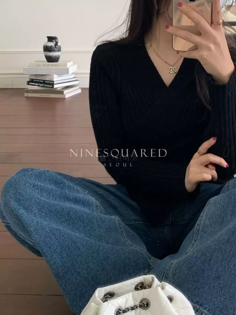 Ninesquared - Korean Women Fashion - #vintagekidsstyle - Creed Knit Tee