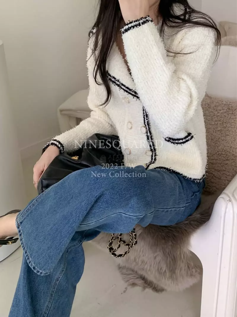 Ninesquared - Korean Women Fashion - #womensfashion - Major Knit Tee - 12