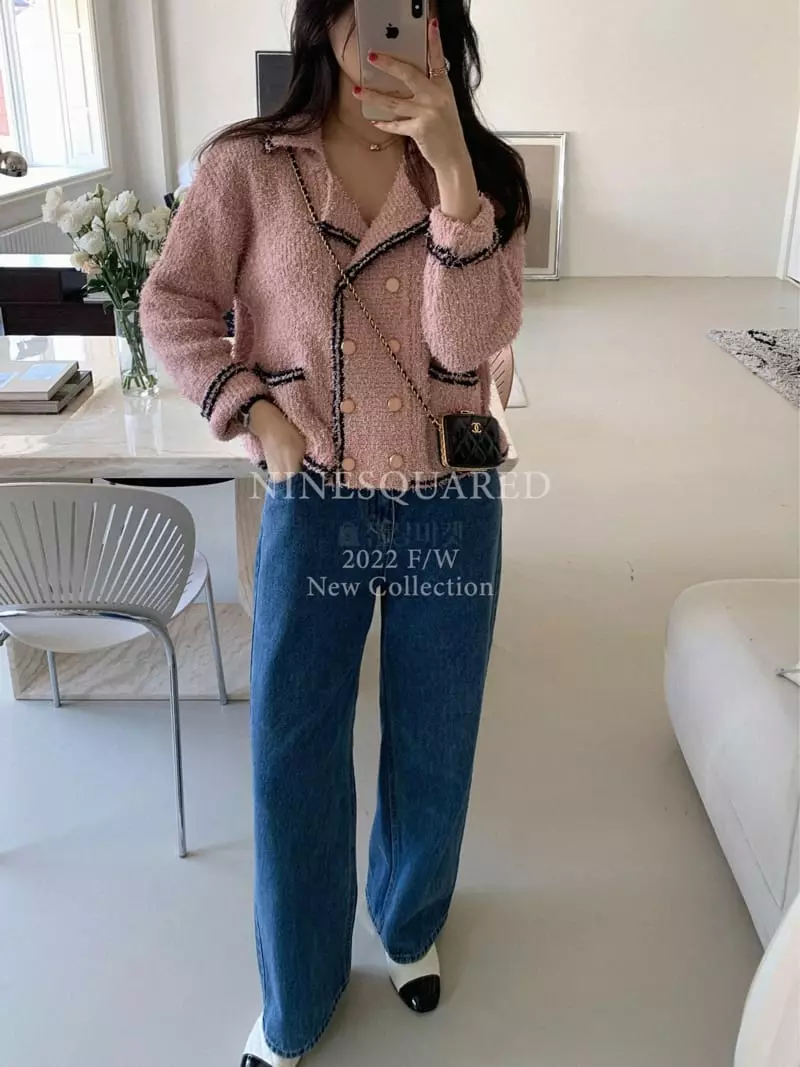 Ninesquared - Korean Women Fashion - #momslook - Major Knit Tee - 4