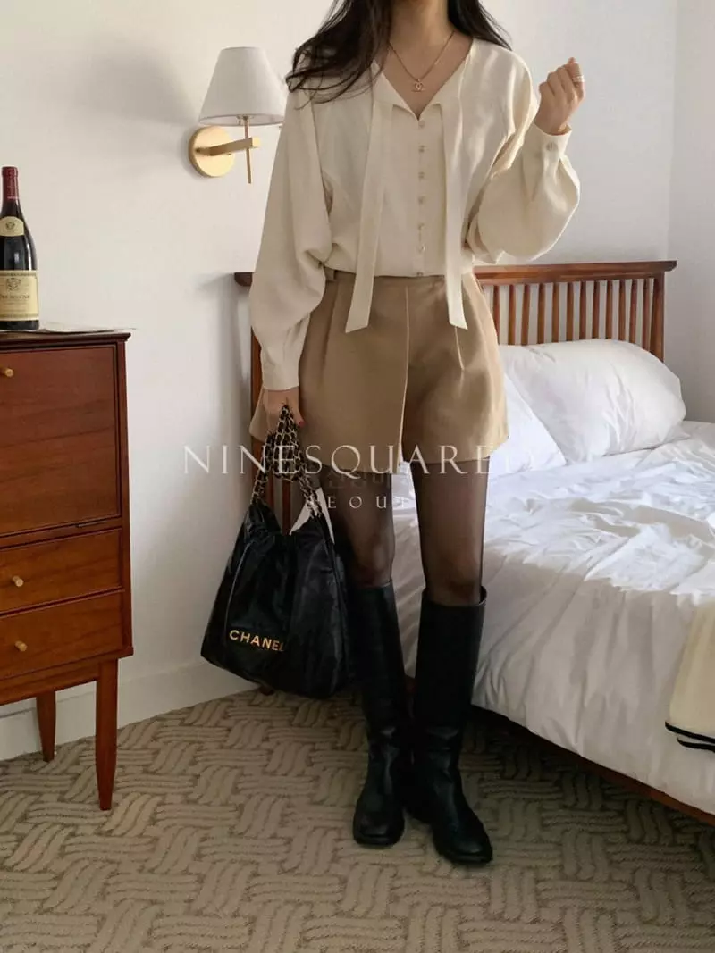 Ninesquared - Korean Women Fashion - #womensfashion - Magarine Blouse