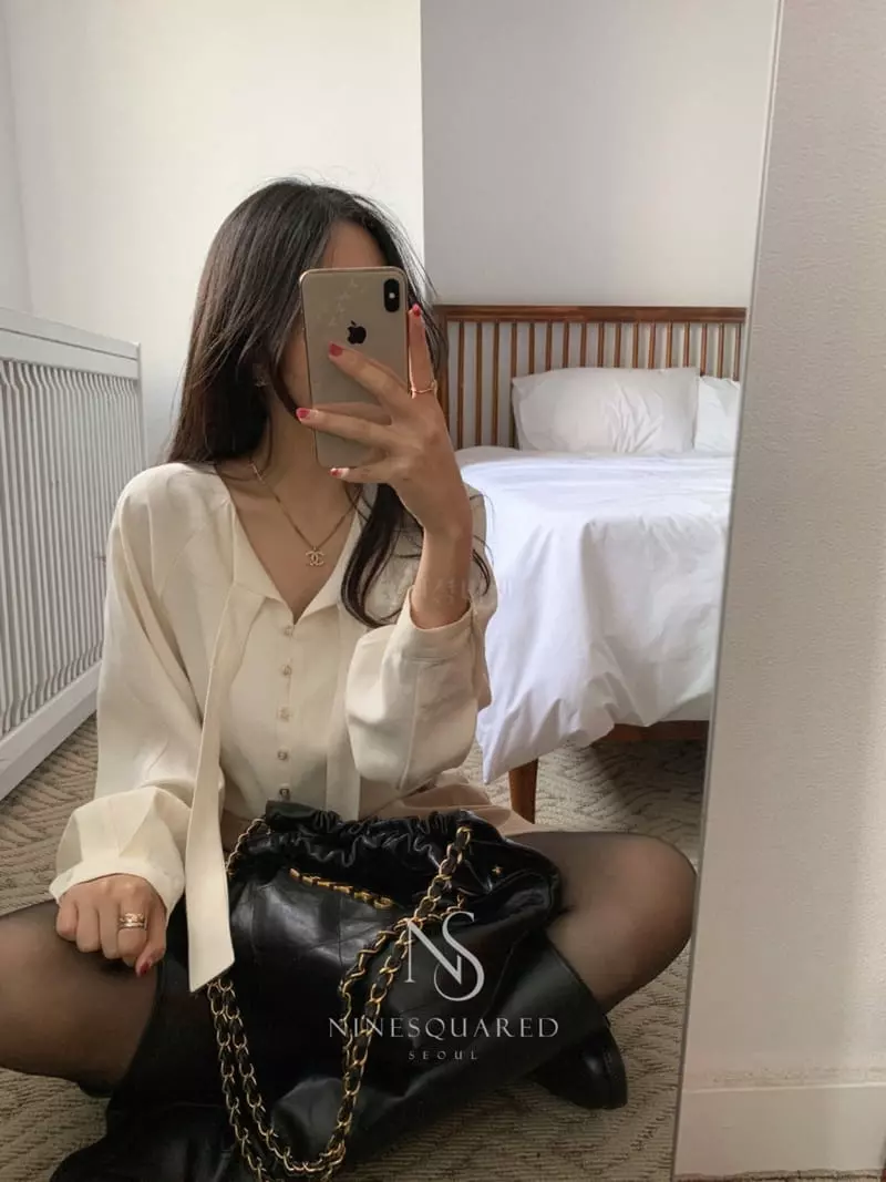 Ninesquared - Korean Women Fashion - #womensfashion - Magarine Blouse - 5