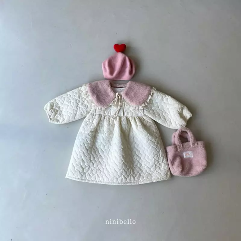 Ninibello - Korean Baby Fashion - #smilingbaby - Wool Hear Beret Hat - 4
