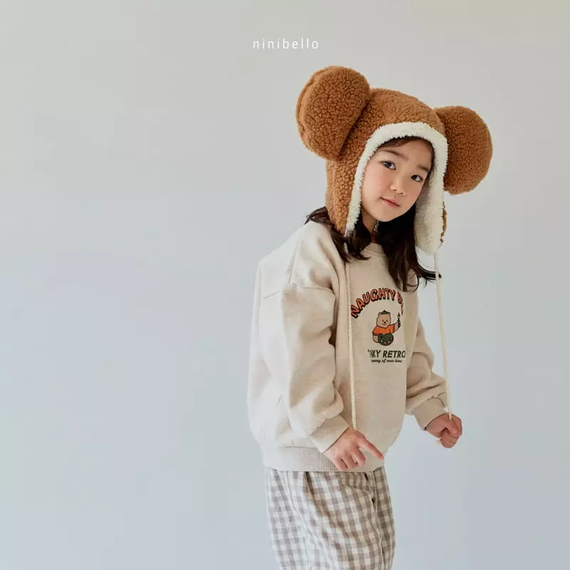 Ninibello - Korean Baby Fashion - #babyfashion - Bear Bbogle Hat - 10