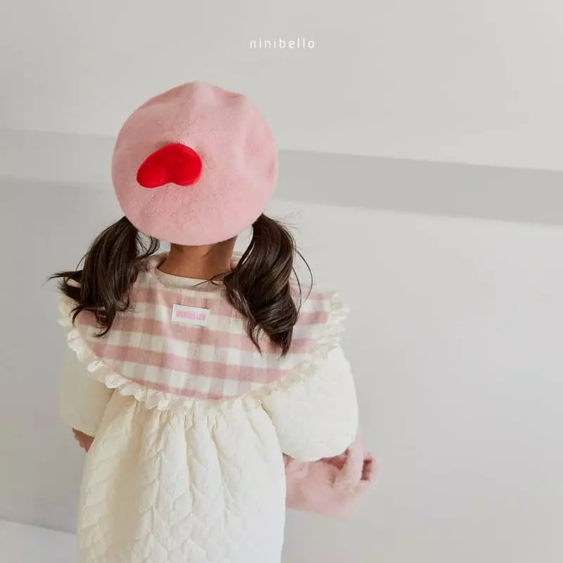 Ninibello - Korean Baby Fashion - #babyfashion - Wool Hear Beret Hat - 7