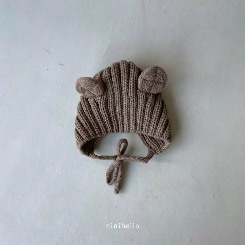 Ninibello - Korean Baby Fashion - #babyclothing - Bear Bonnet - 4