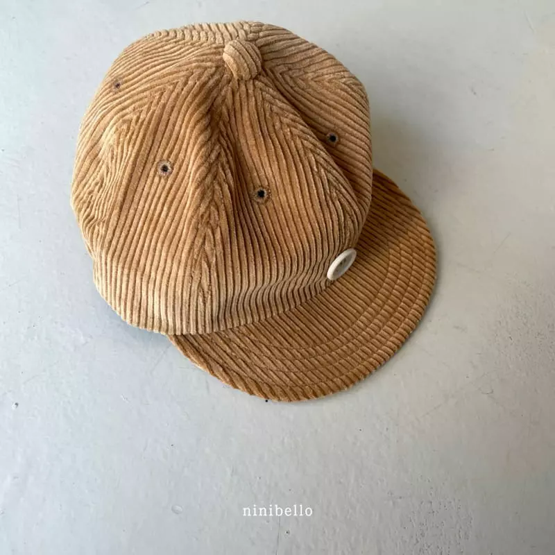 Ninibello - Korean Baby Fashion - #onlinebabyshop - Smile Button Cap