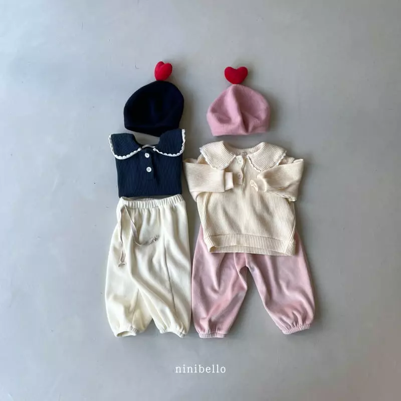 Ninibello - Korean Baby Fashion - #smilingbaby - Wool Hear Beret Hat - 3