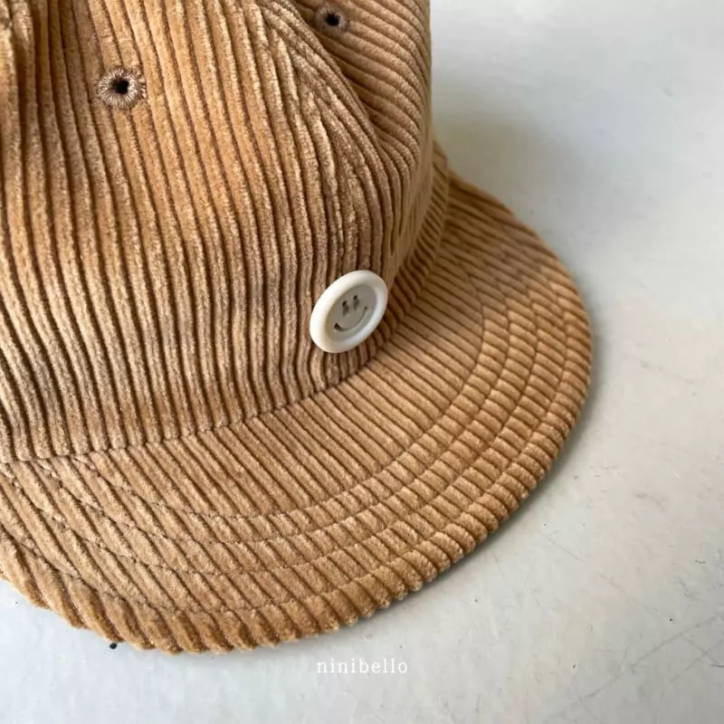 Ninibello - Korean Baby Fashion - #smilingbaby - Smile Button Cap - 2