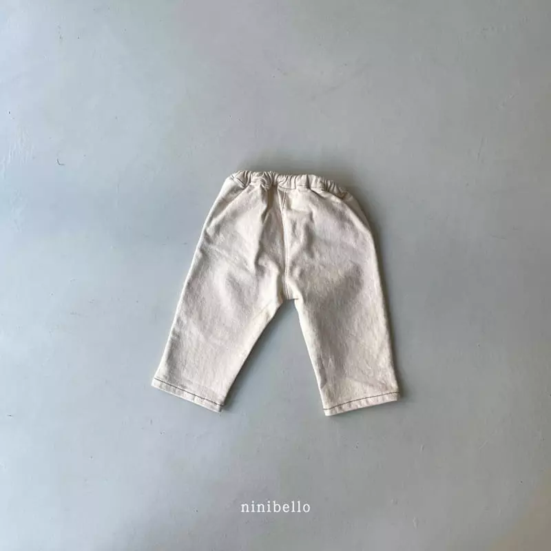 Ninibello - Korean Children Fashion - #Kfashion4kids - Bold Stitch Pants - 5