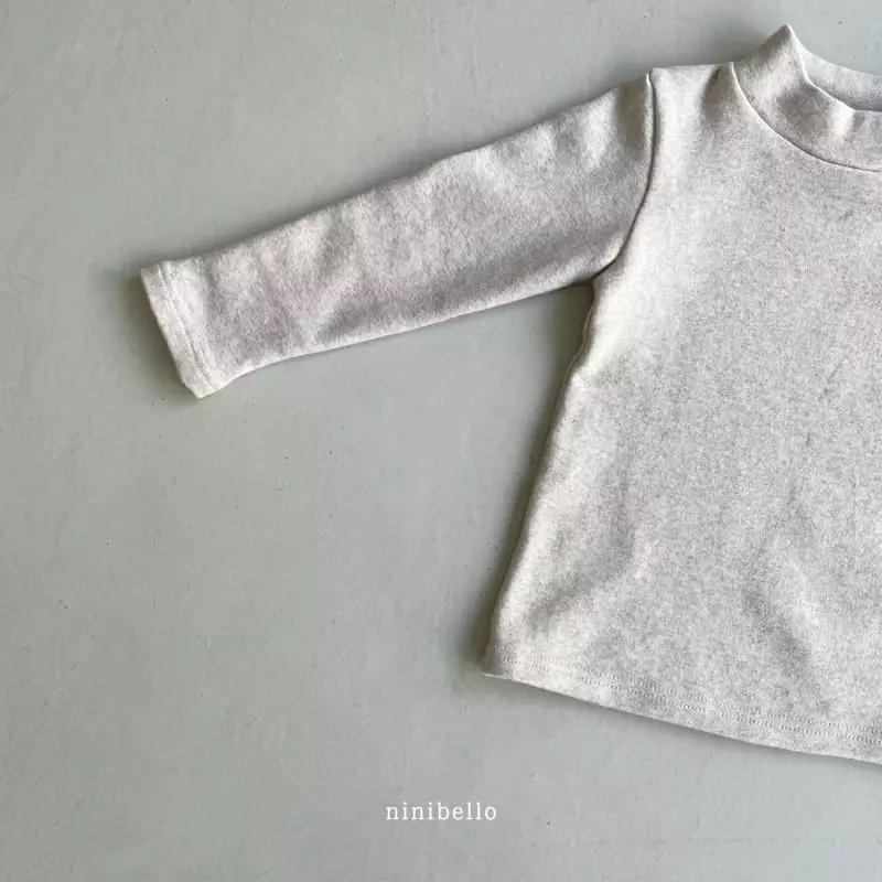 Ninibello - Korean Children Fashion - #Kfashion4kids - Pock Dack Half Turtleneck Tee - 9