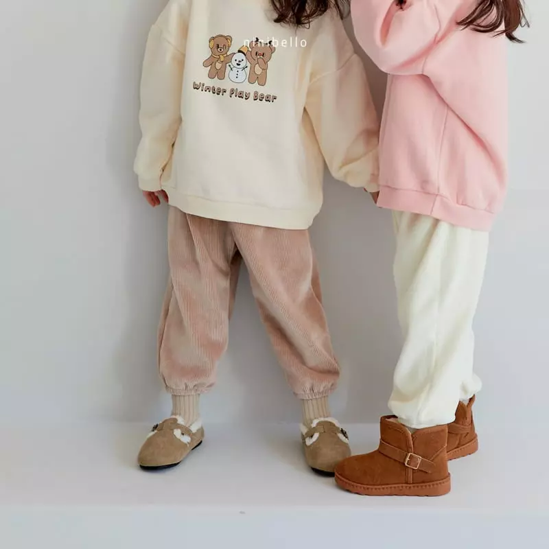 Ninibello - Korean Children Fashion - #childofig - Veloure Pants - 12