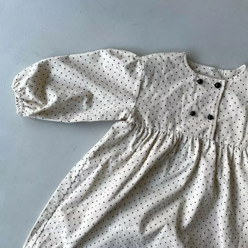 Ninibello - Korean Children Fashion - #childrensboutique - Double Dot One-piece