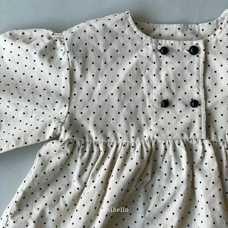 Ninibello - Korean Children Fashion - #discoveringself - Double Dot One-piece - 3